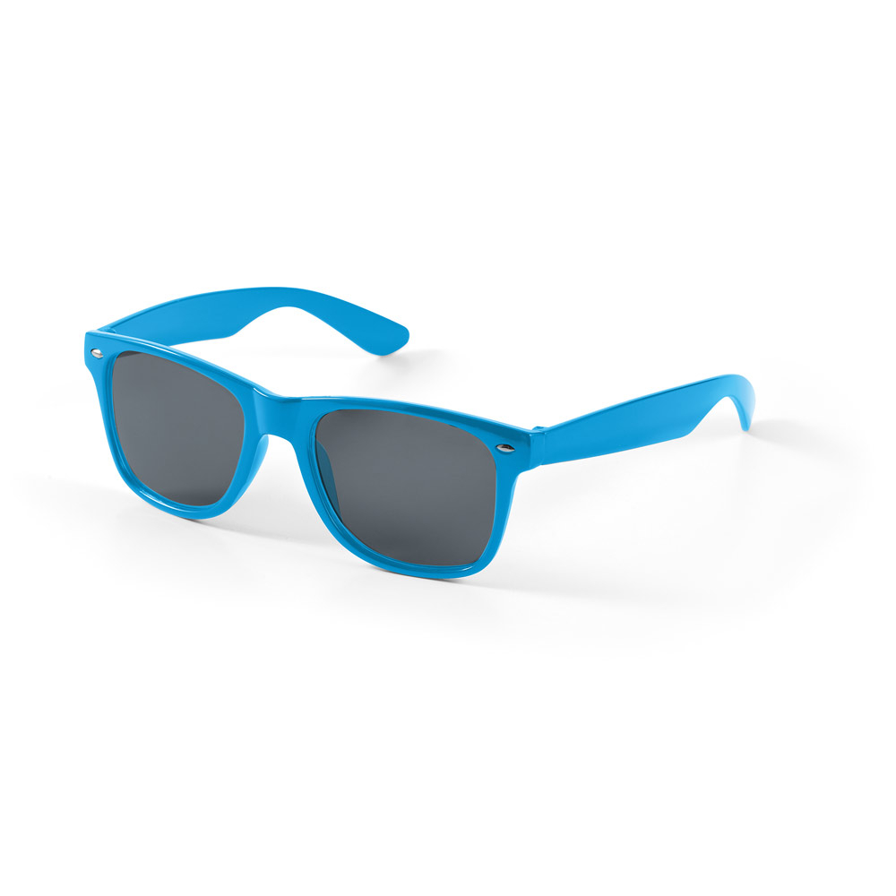 Paire de lunettes de soleil promotionnelle Bleu clair